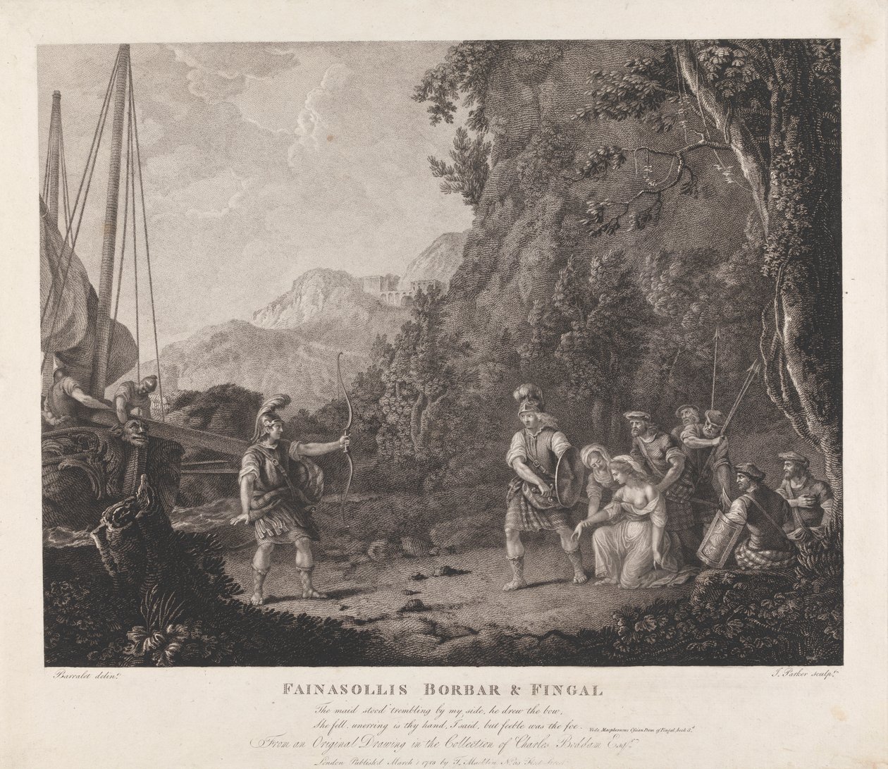 Fainasollis, Borbar og Fingal af James Parker