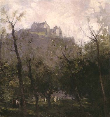 Edinburgh (olie på lærred) af James Paterson