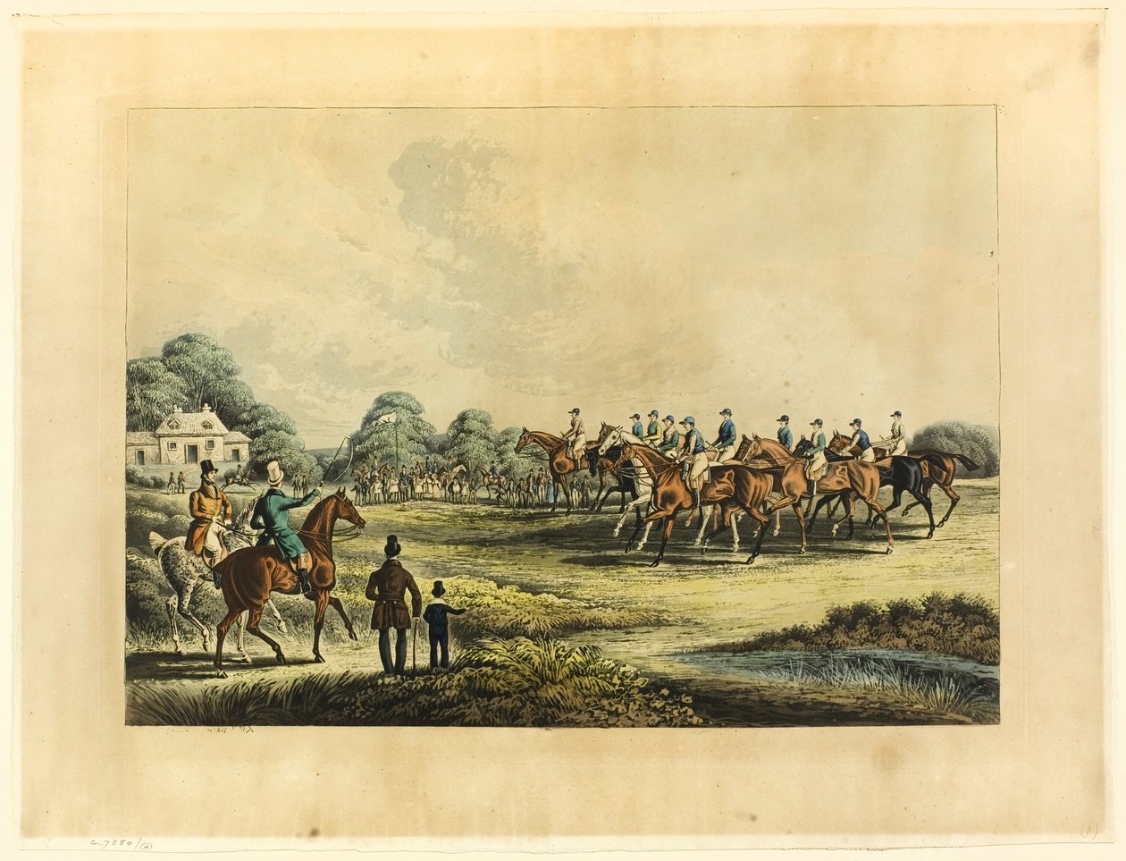 Saint Albans Grand Steeple Chase af James Pollard