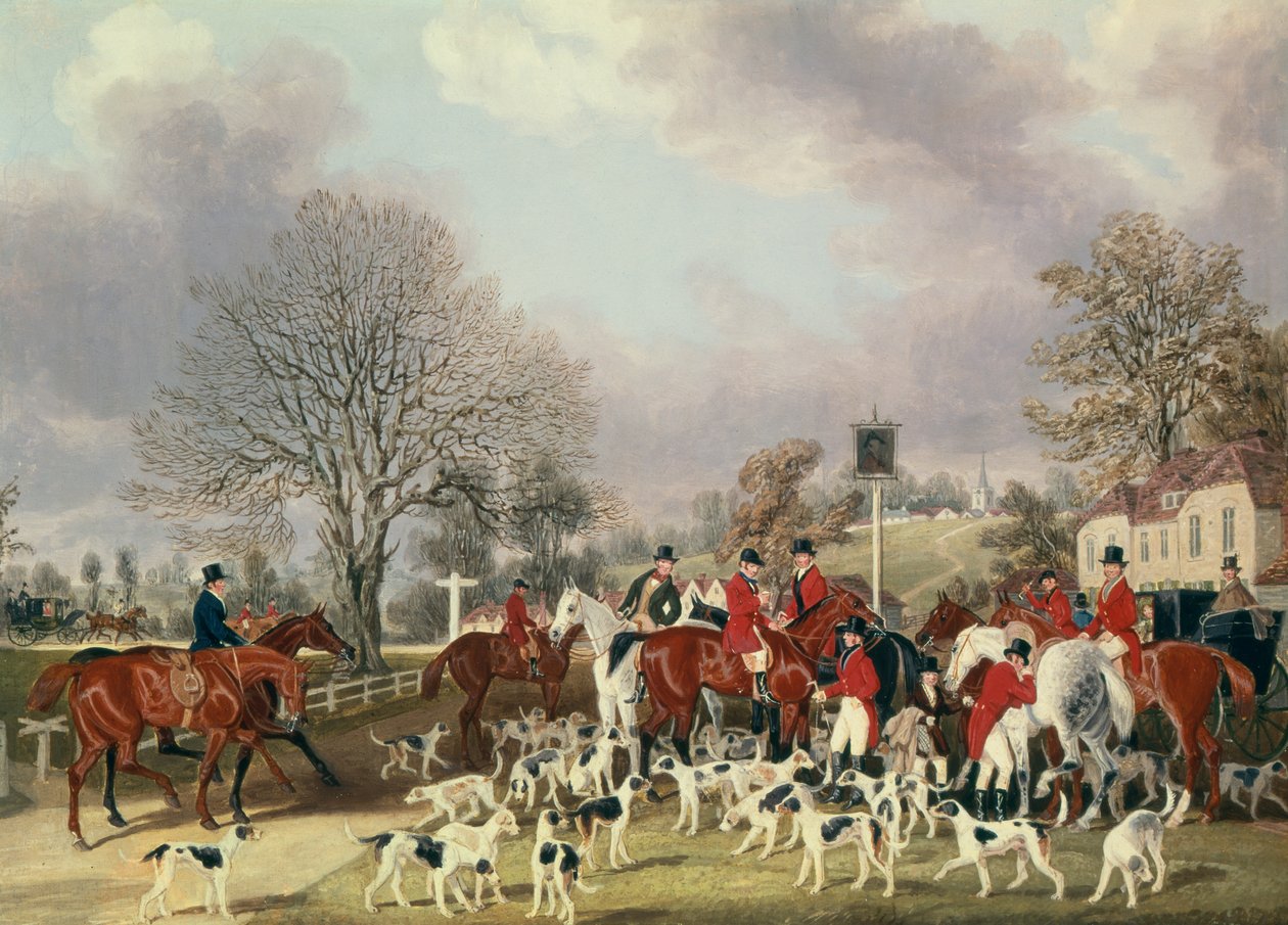 Hertfordshire-jagten af James Pollard