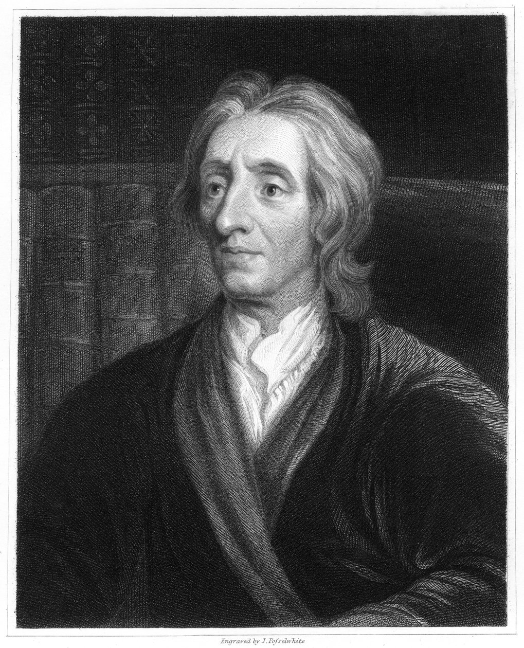 John Locke, engelsk filosof, 1836. af James Posselwhite