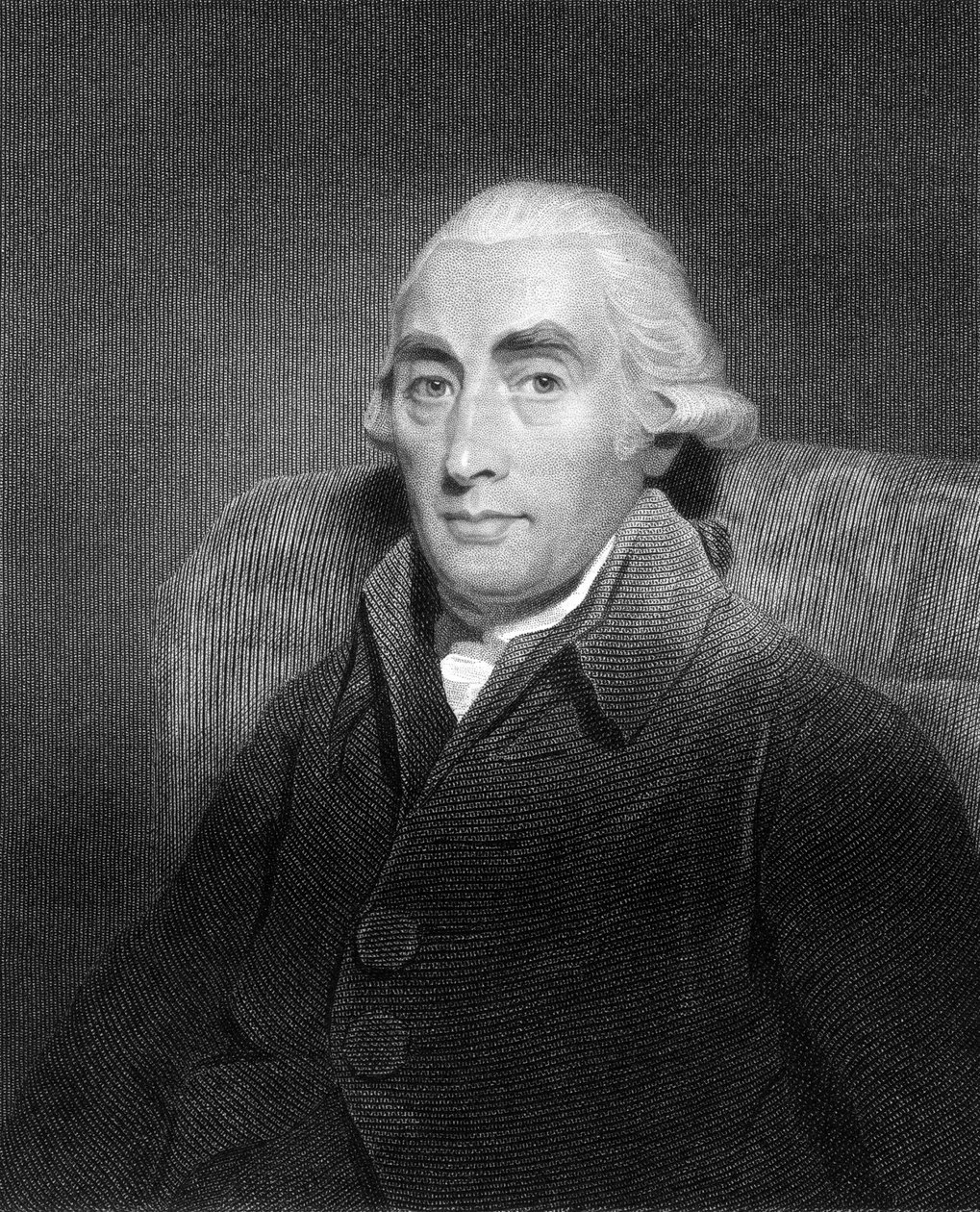 Joseph Black, skotsk fysiker og kemiker fra det 18. århundrede, 1836. af James Posselwhite