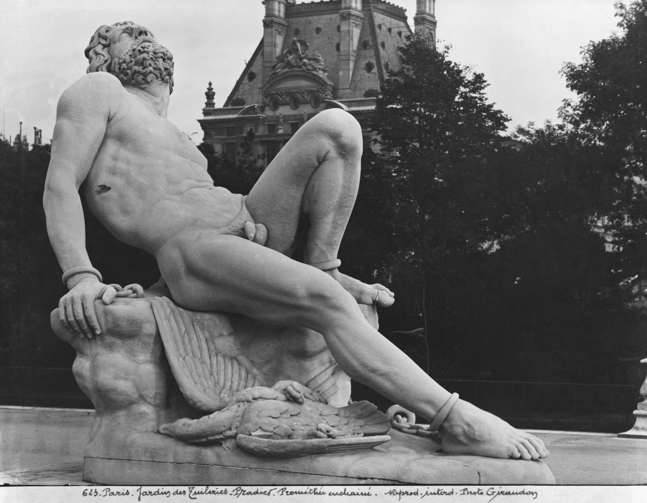 Prometheus, 1827 af James Pradier