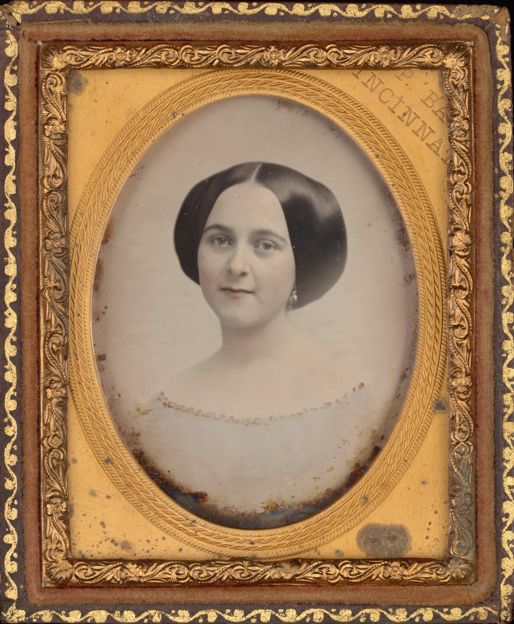 Portræt af en kvinde, ca. 1850 (foto) af James Presley Ball