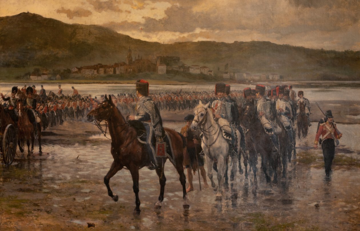 Passage Of The Biddasoa af Wellington