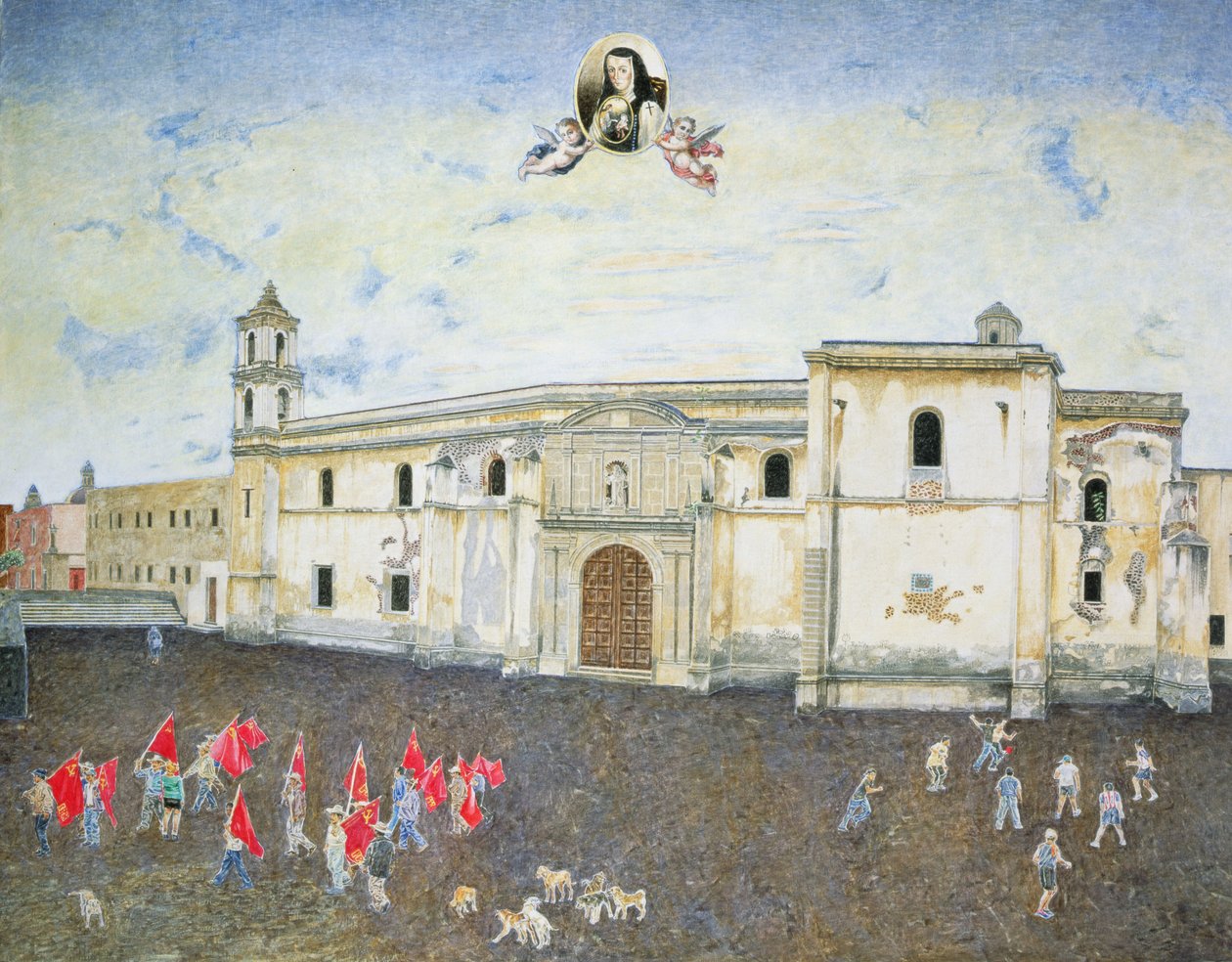 Politisk protest, Sor Juana de la Cruz-klostret (1648-95) 2001 af James Reeve