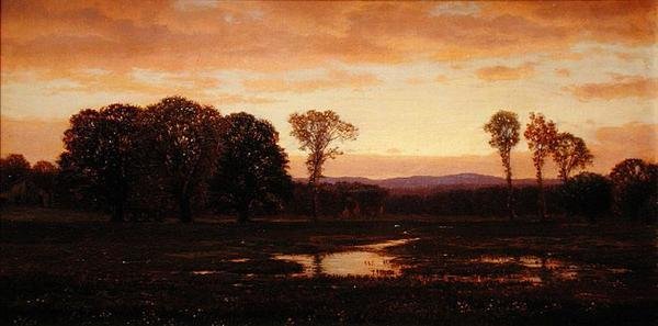 Solnedgang af James Renwick Brevoort