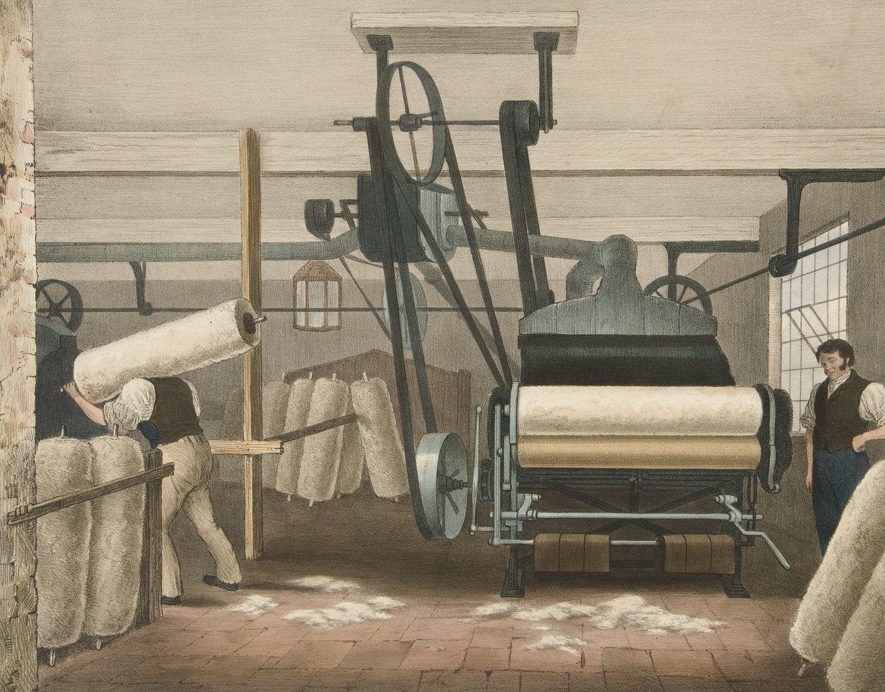 Lap Frame, Progress of Cotton No. 3, udg. 1840 af James Richard Barfoot