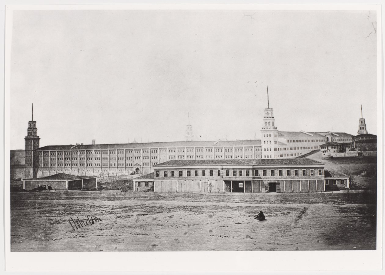 Kaserne, Scutari, 1854 af James Robertson