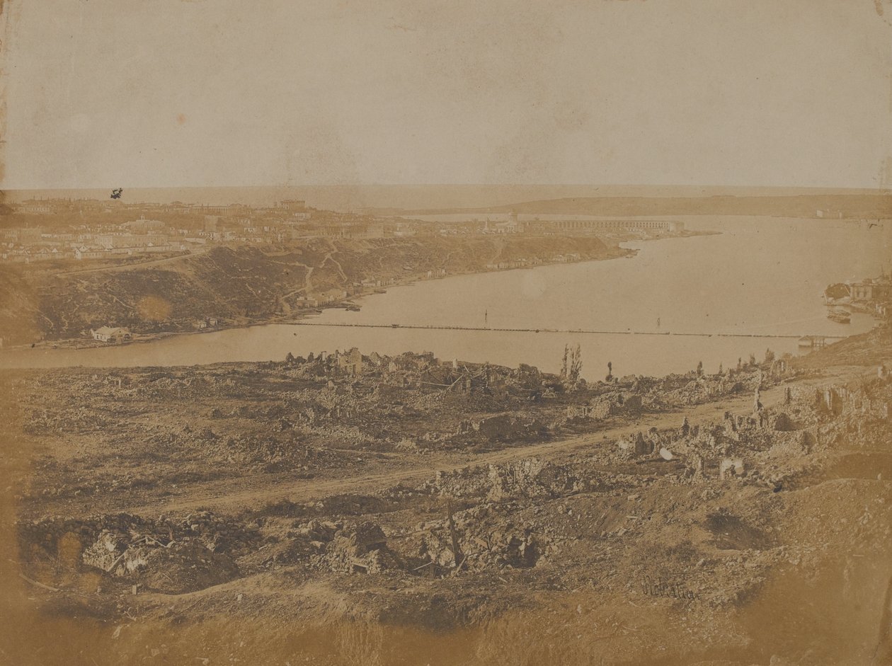 Fort Nicholas, Sevastopol, 1855 af James Robertson
