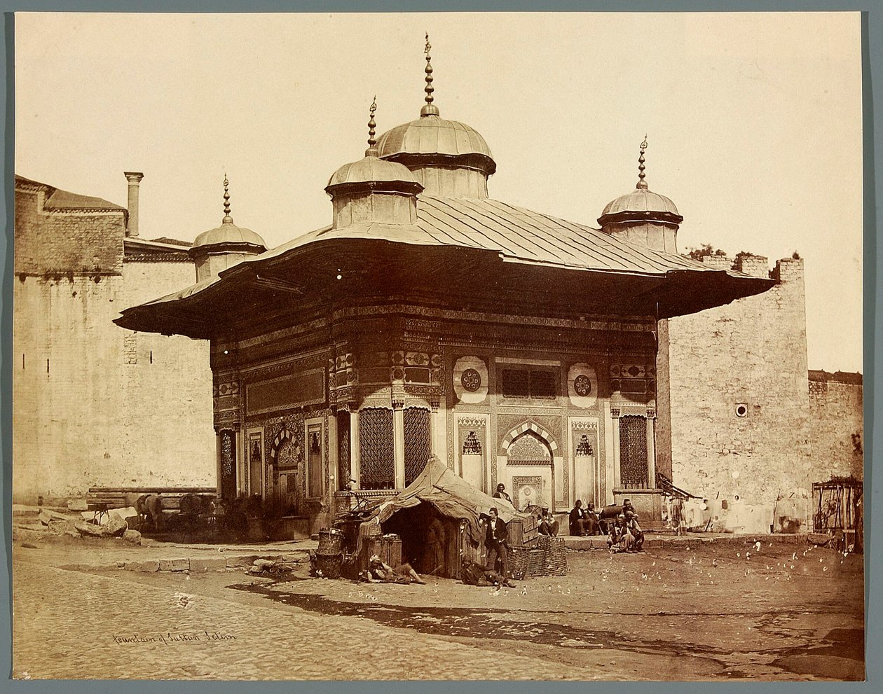 »Sultan Selims springvand« [Istanbul. Sultan Selims springvand] af James Robertson