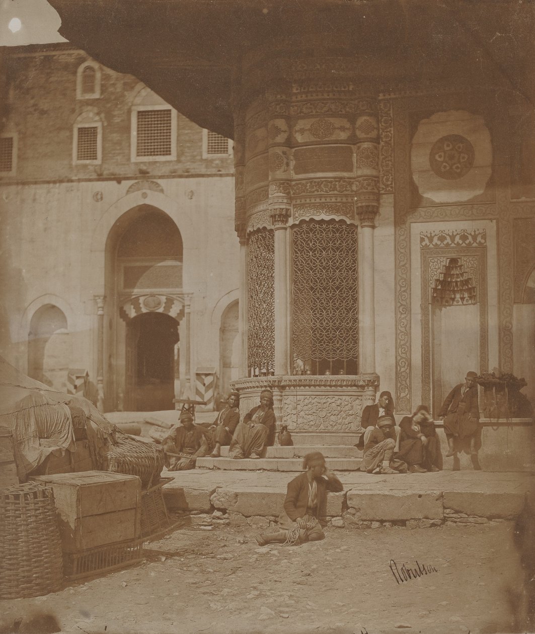 Porten til det kejserlige palads og Ahmed III