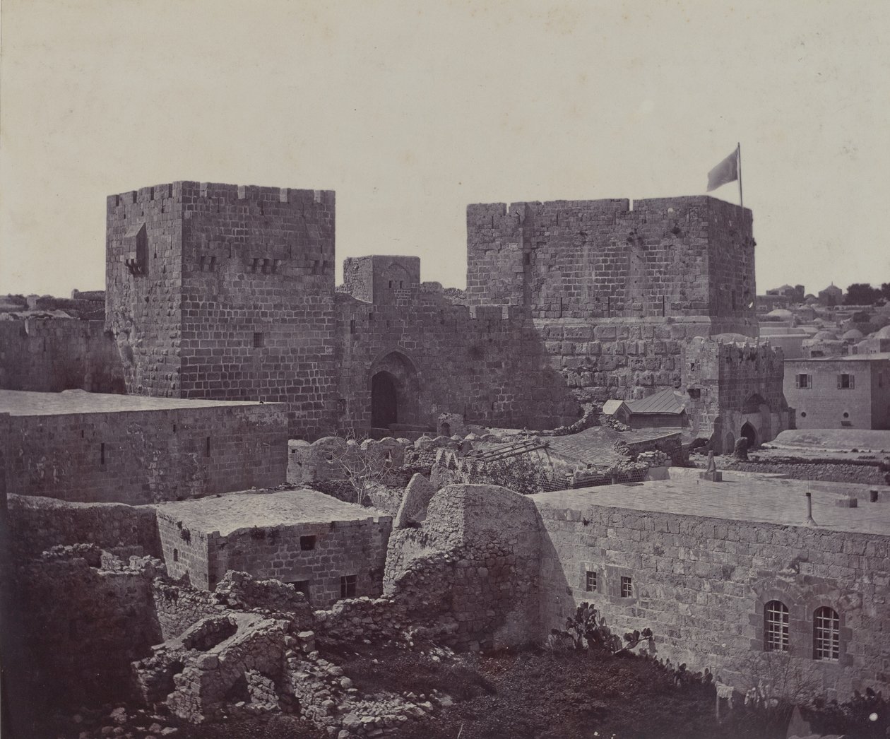 Jerusalem - Udsnit af den gamle by af James Robertson