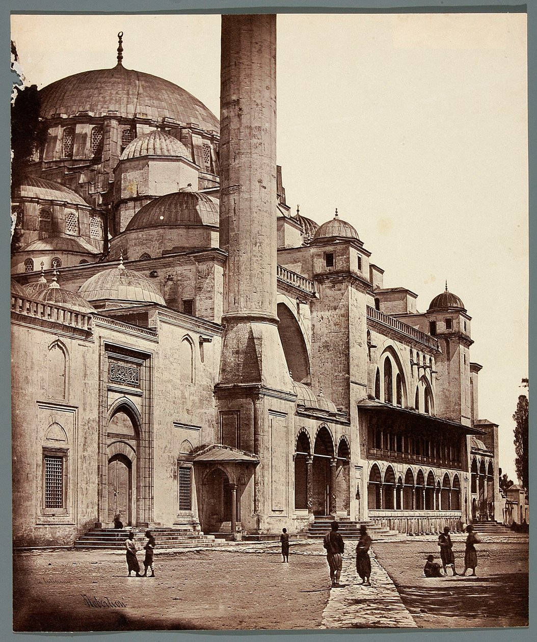 «La Sulimanie» [Istanbul. Süleymaniye-moskeen] af James Robertson