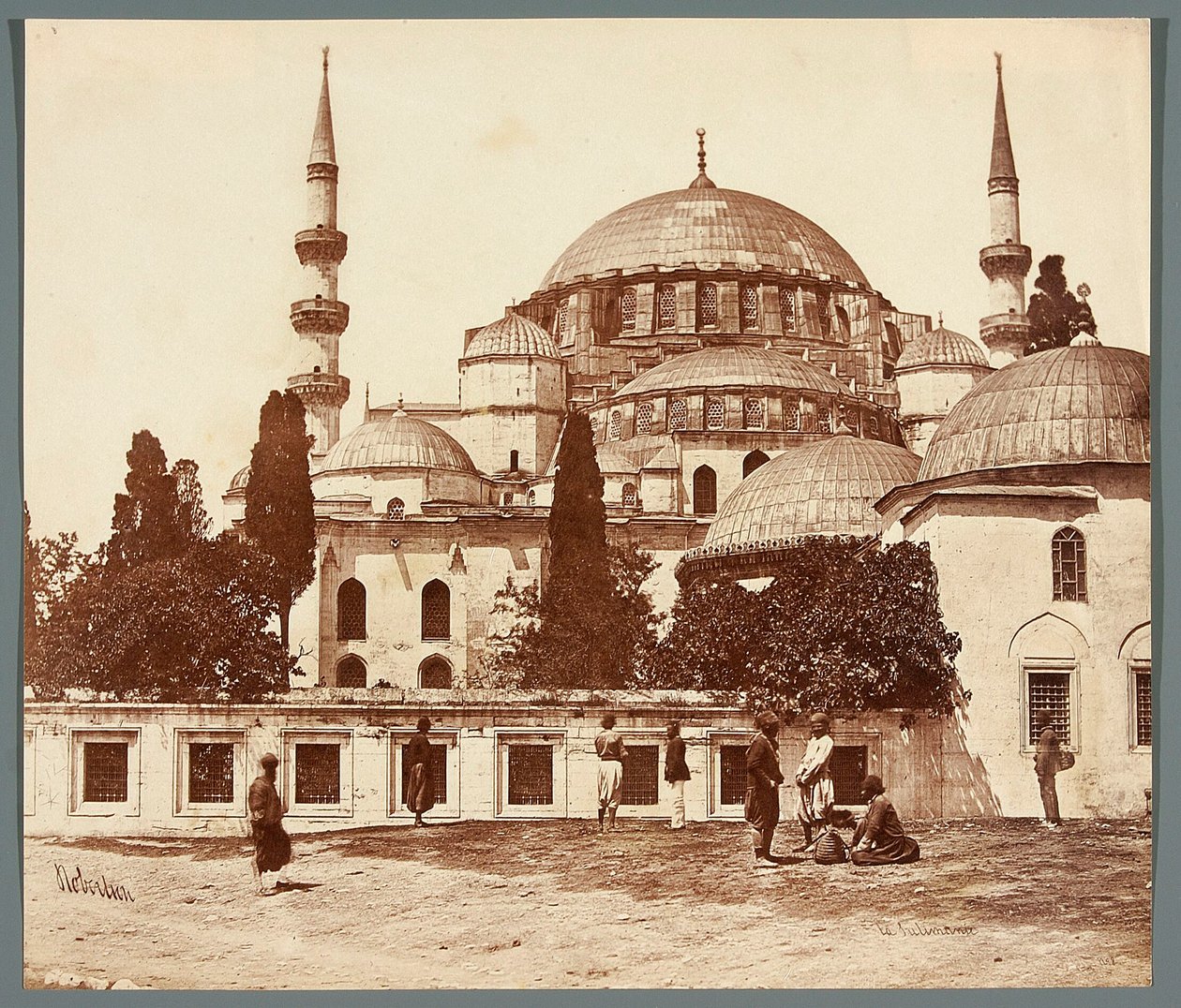 »La Sulimanie« [Istanbul. Süleymaniye-moskeen] af James Robertson