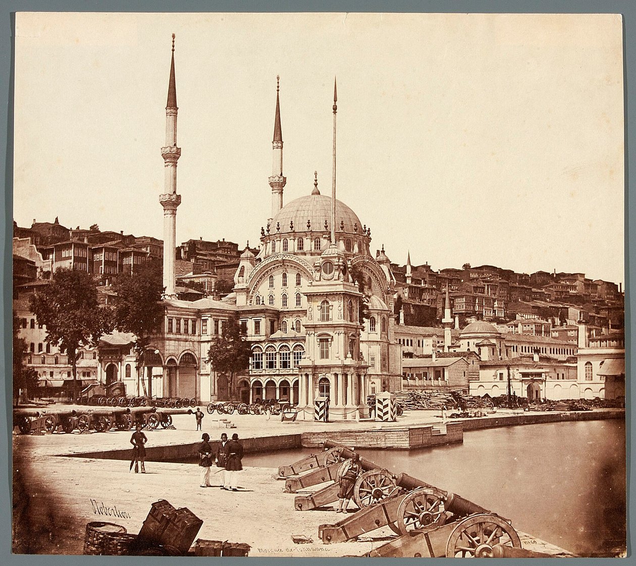 "Mosquée de Tophanna" [Istanbul. Moskeen i Tophane] af James Robertson