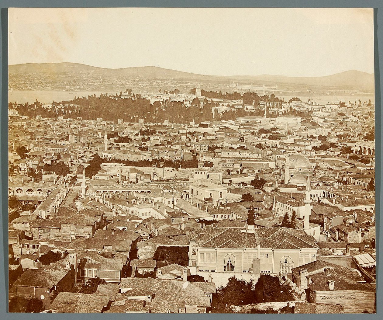 «Point du Serail» [Istanbul. Byens panorama] af James Robertson