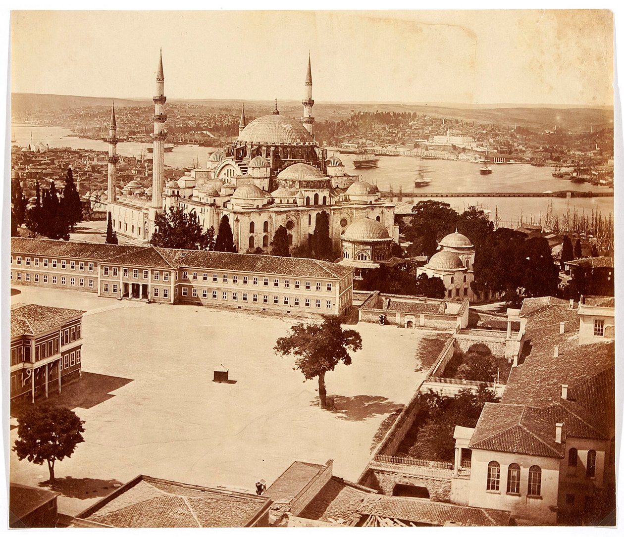 Istanbul. Süleymaniye-moskéen af James Robertson