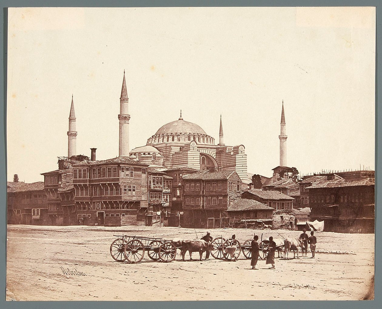 «Sankt Sofia» [Istanbul. Ayasofya-moskéen (Hagia Sofia)] af James Robertson
