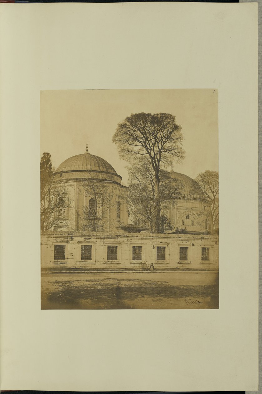 Sultan Solimans og hans yndlingssultaninde Roxalanes grave af James Robertson