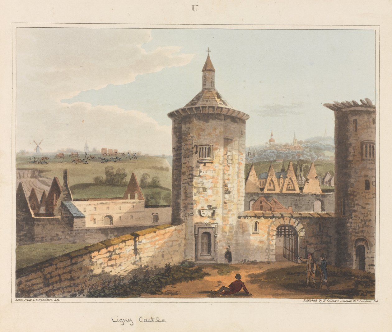 ?Ligny Slot?, 1815 af James Rouse