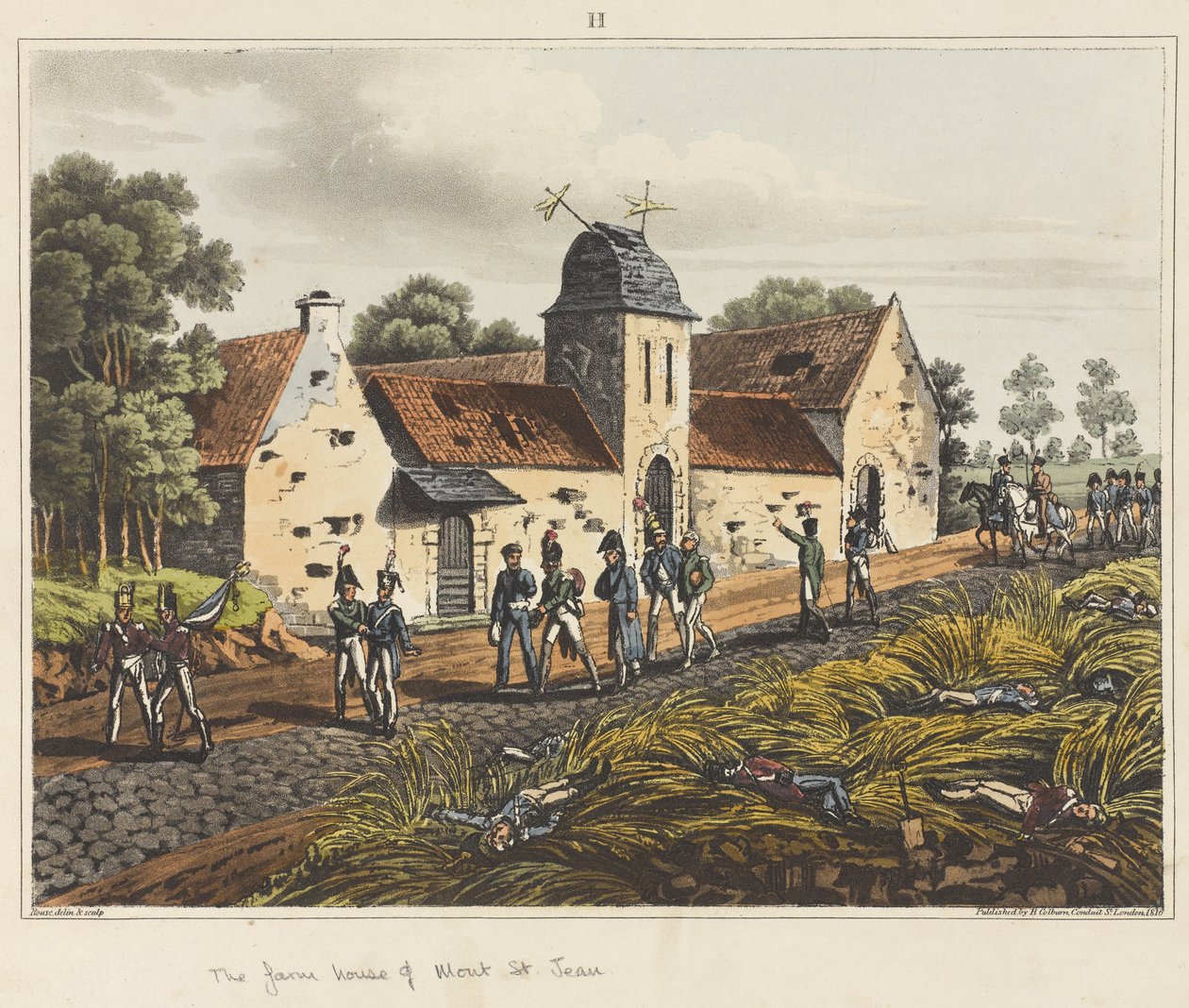 Stuehuset på Mont St Jean, fra 