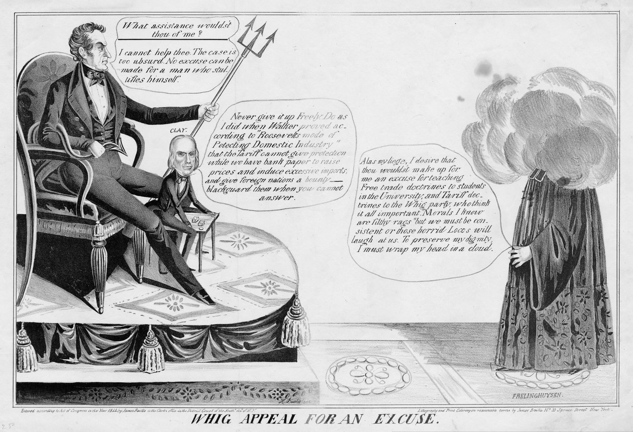 Whig appeal for an excuse, udgivet af James Baillie, H Bucholzer, New York, 1844 af James S. Baillie