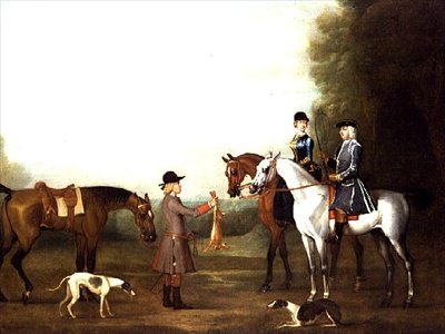 En Coursing Scene af James Seymour