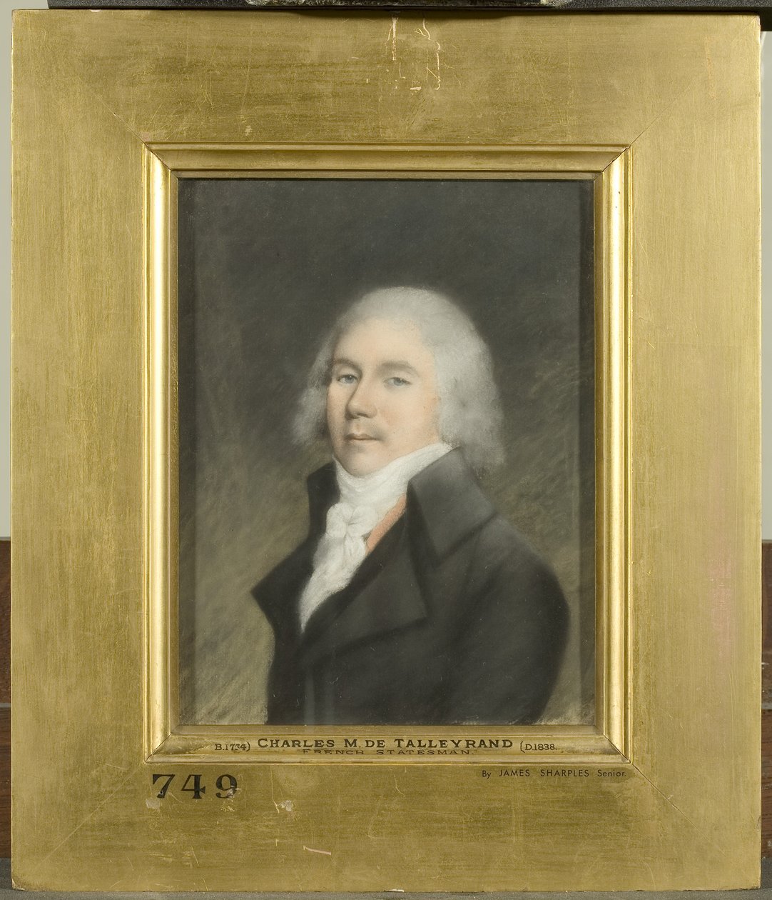 Charles Maurice de Talleyrand-Perigord (pastel på papir) af James Sharples