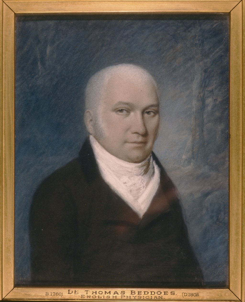 Dr. Thomas Beddoes (akvarel på papir) af James Sharples
