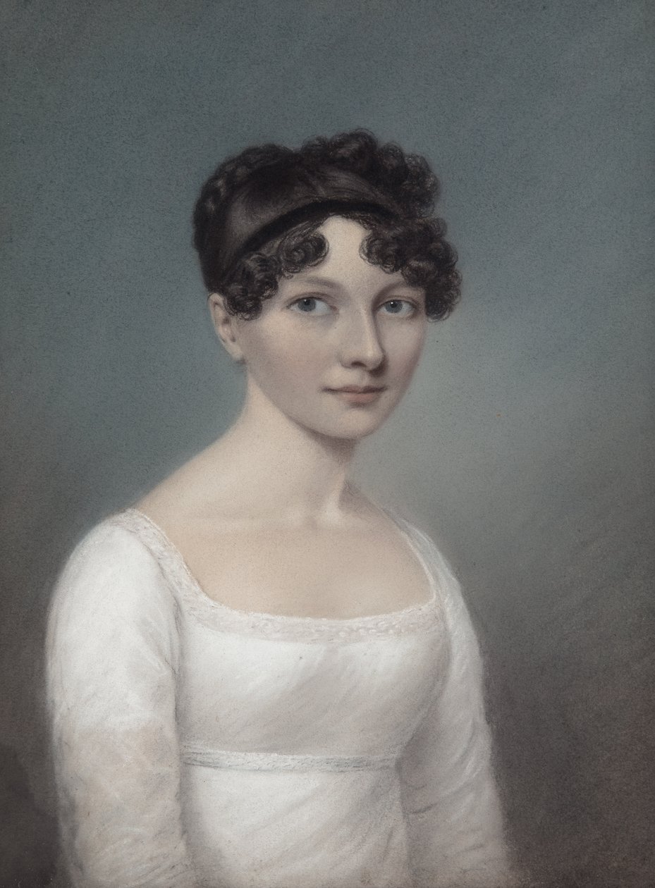 Portrait of a Young Lady Danii af James Sharples