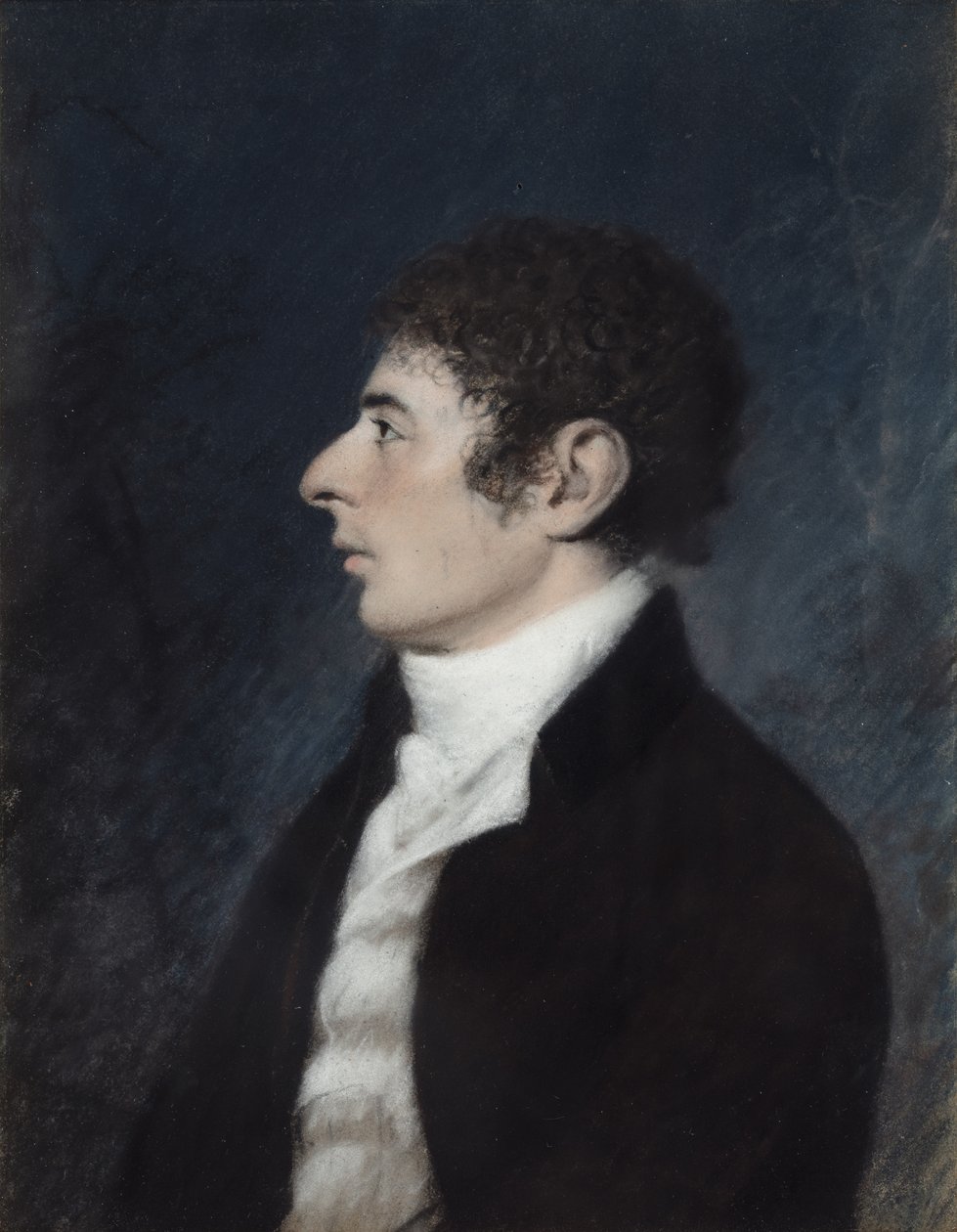 Robert Southey, omkring 1792 (pastel på papir) af James Sharples