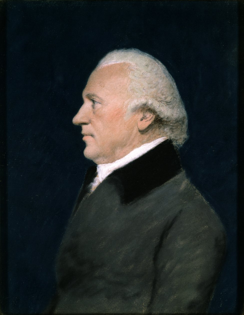 Sir William Herschel, ca. 1805 (pastel på gråt papir) af James Sharples