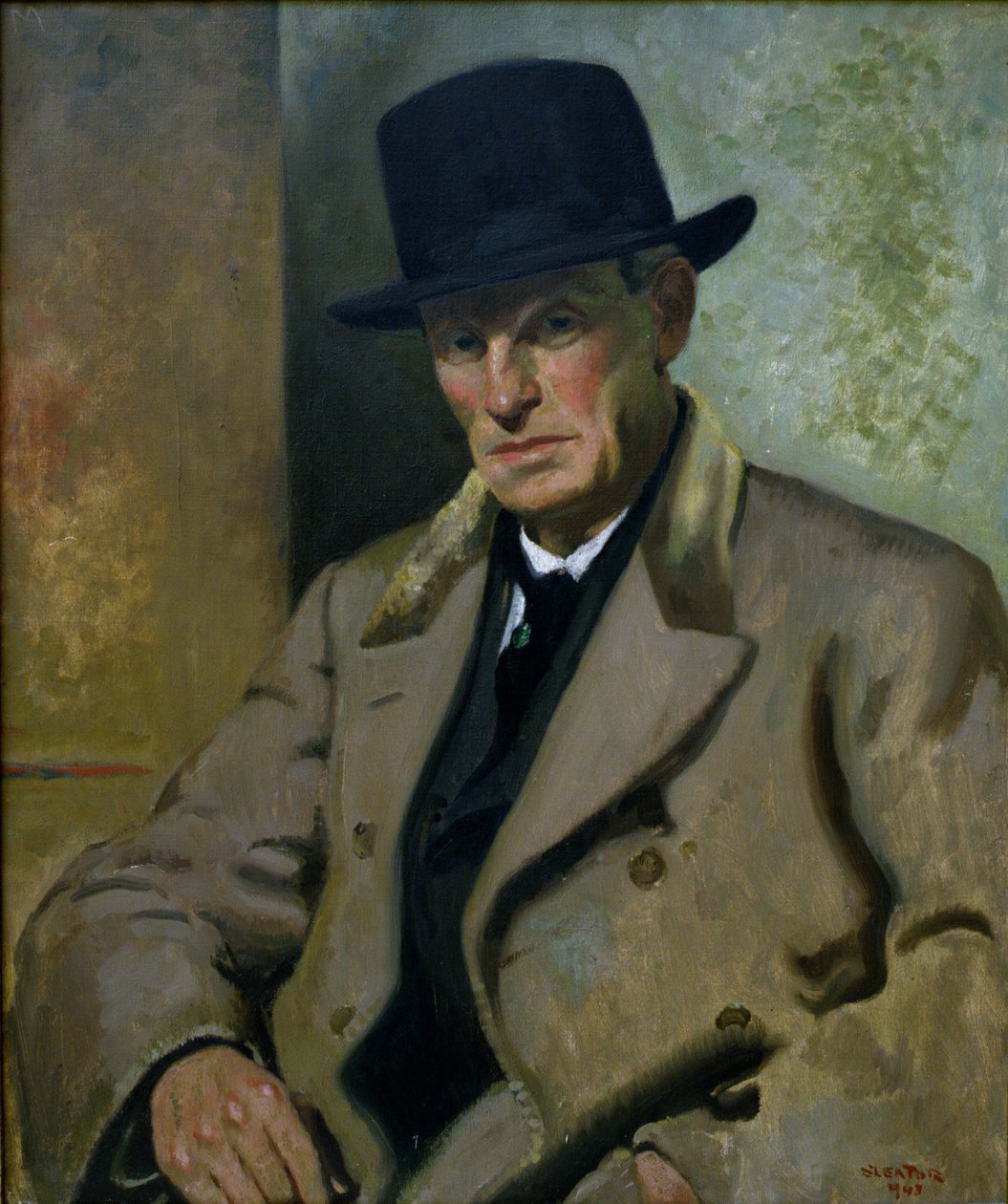 Portræt af Jack B. Yeats af James Sinton Sleator