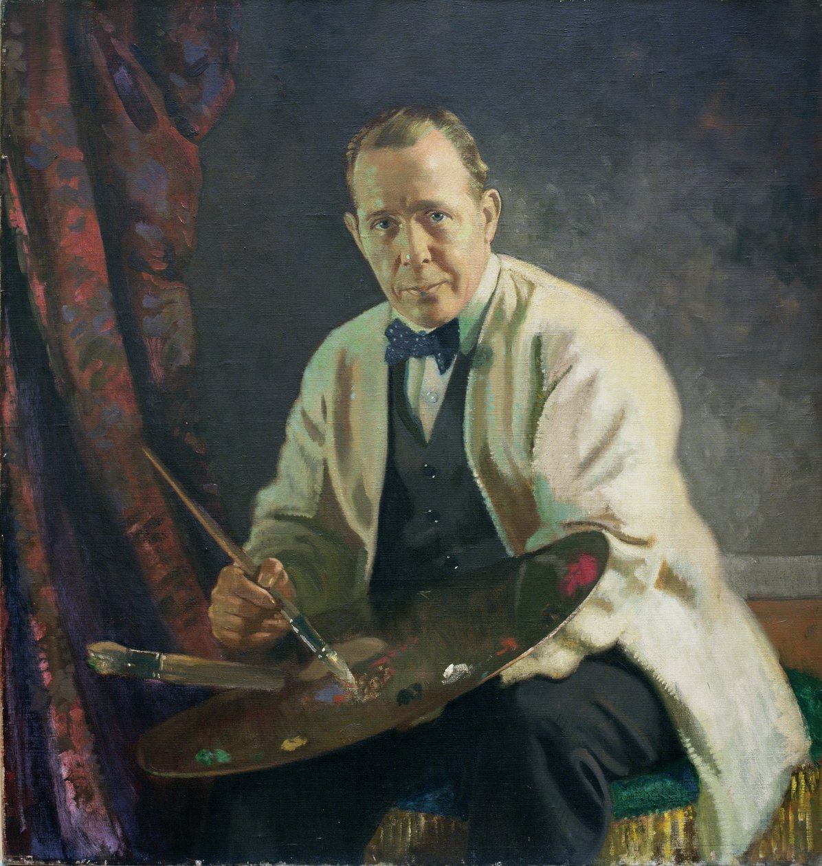 Portræt af Sir William Orpen af James Sinton Sleator