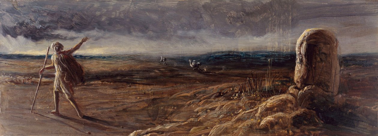 Jacob På Bethal, 1840-1880 af James Smetham