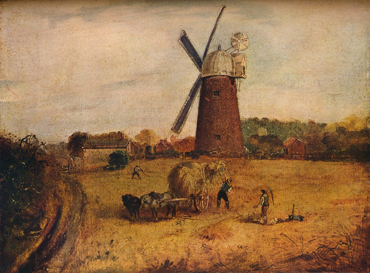 Høstscene, c1814-1859, 1914 af James Stark