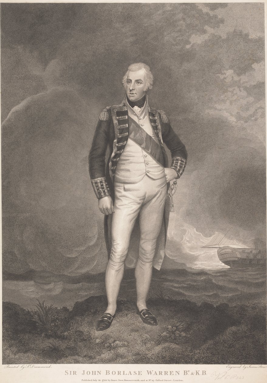 Sir John Borlase Warren af James Stow