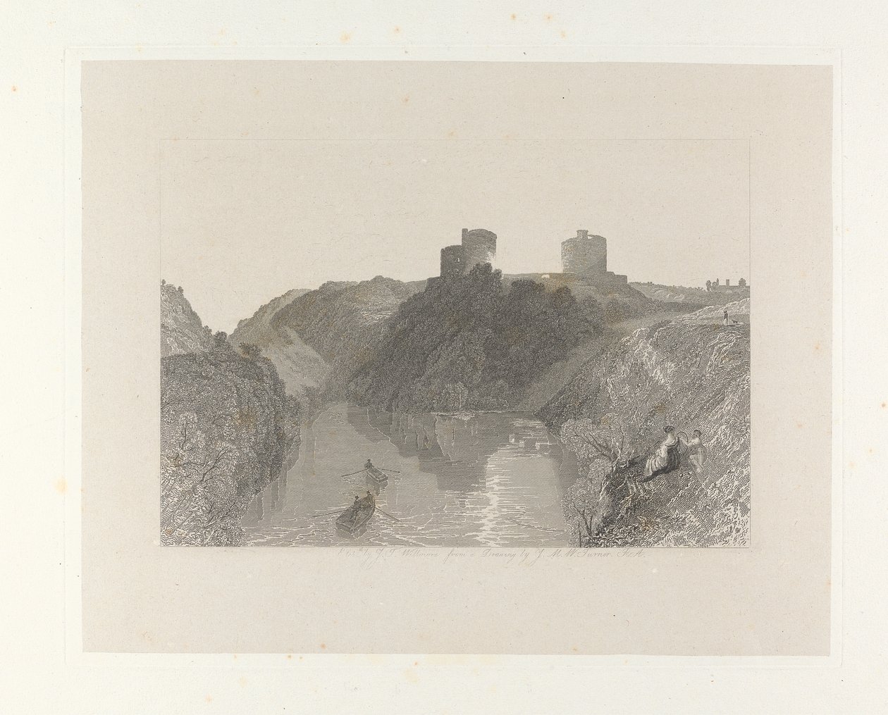 Kilgarren Castle, Pembroke af James T. Willmore