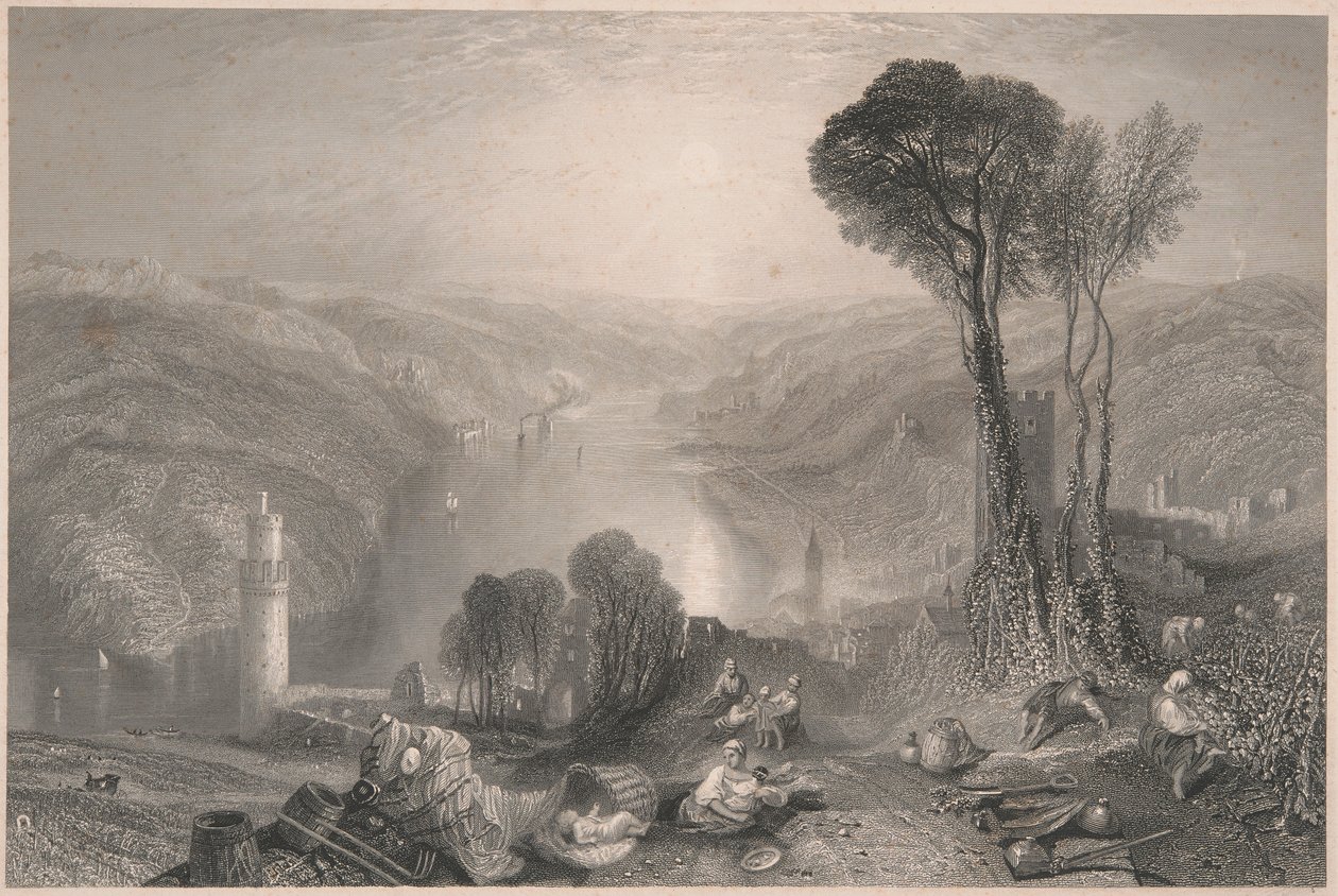 Oberwesel af James T. Willmore