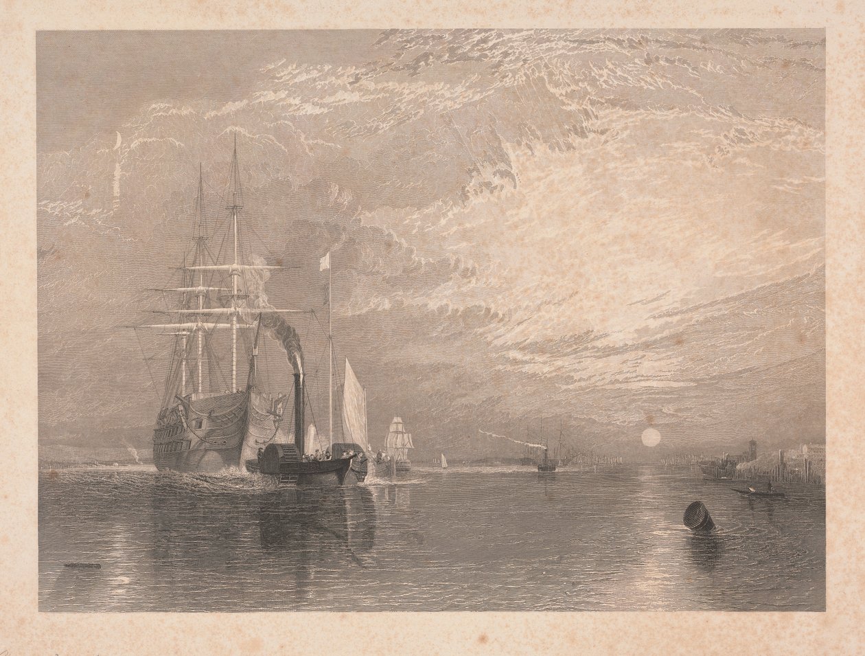 Den gamle Temeraire af James T. Willmore
