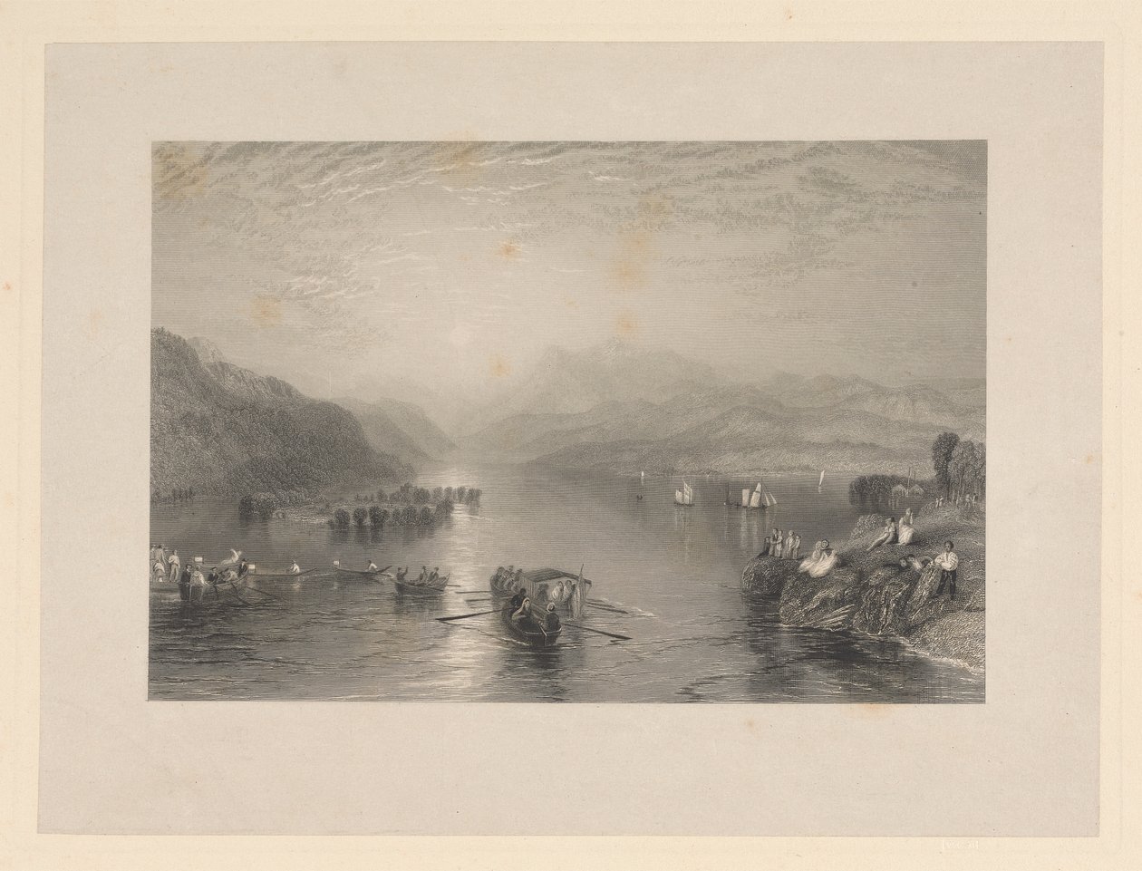 Winander-Mere, Westmoreland af James T. Willmore