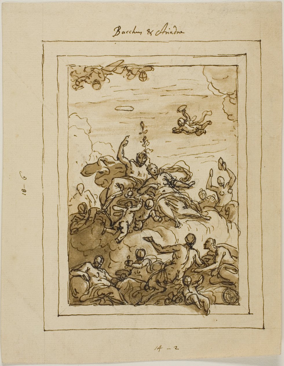 Bacchus og Ariadne af James Thornhill