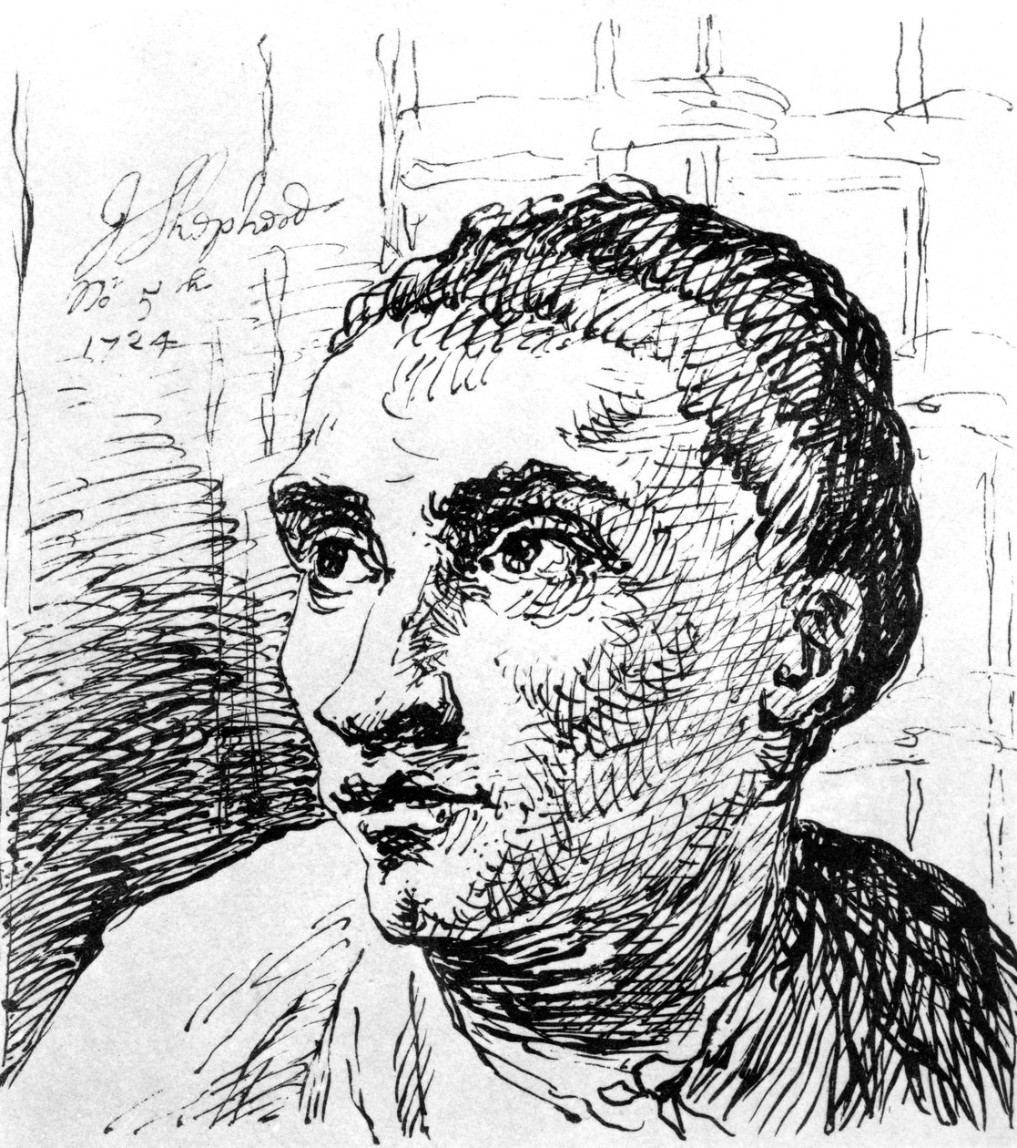 Jack Sheppard af James Thornhill