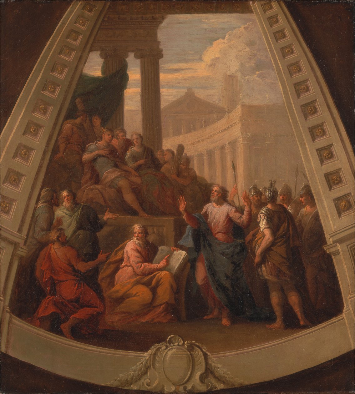 Paulus foran Agrippa af James Thornhill