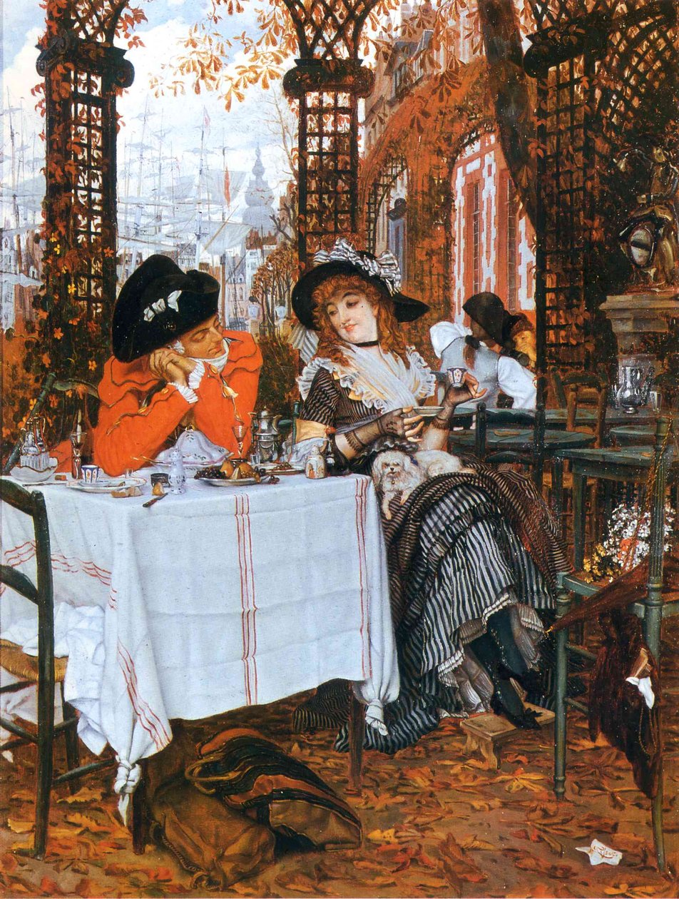En frokost af James Tissot