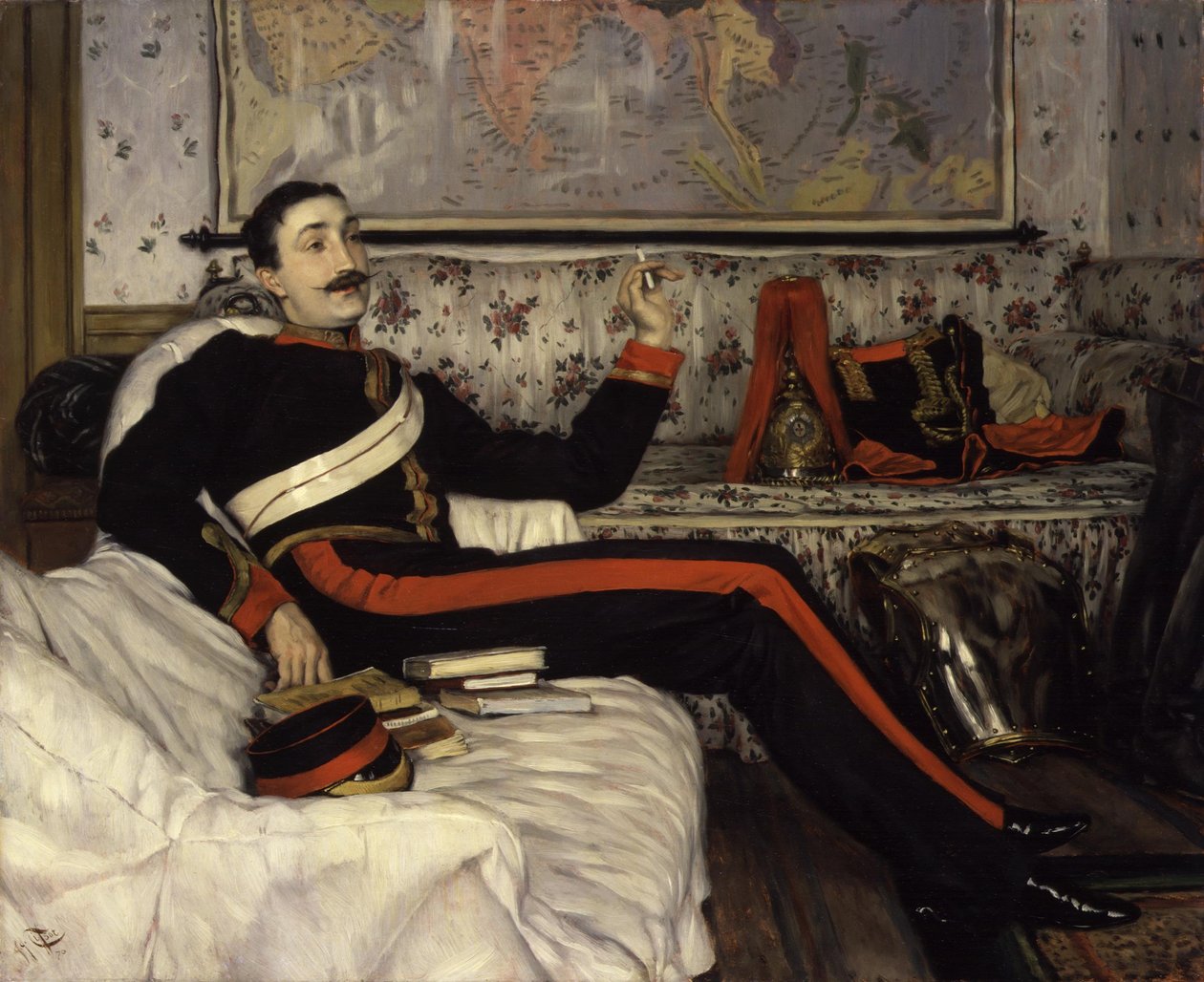 Kaptajn Frederick Gustavus Burnaby af James Tissot
