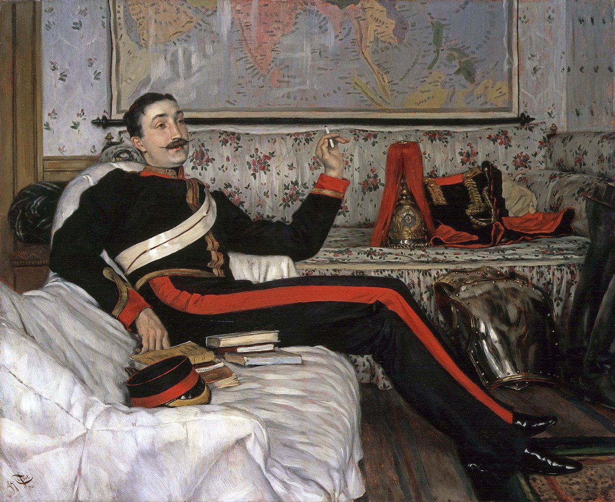 Kaptajn Frederick Gustavus Burnaby af James Tissot