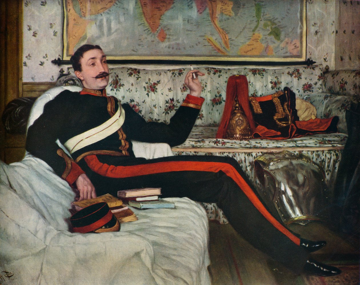 Frederick Gustavus Burnaby, 1870 af James Jacques Joseph Tissot