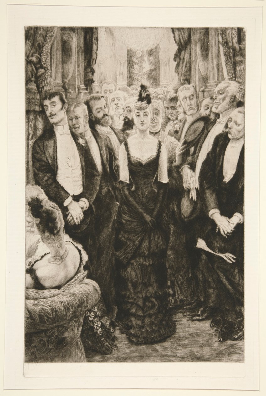 Den smukkeste kvinde i Paris af James Tissot